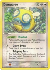 pokemon ex legend maker dunsparce 31 92