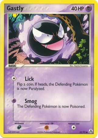 Gastly 52-92