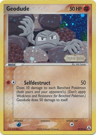 Geodude 53-92 (RH)