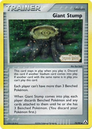 Giant Stump 75-92 (RH)