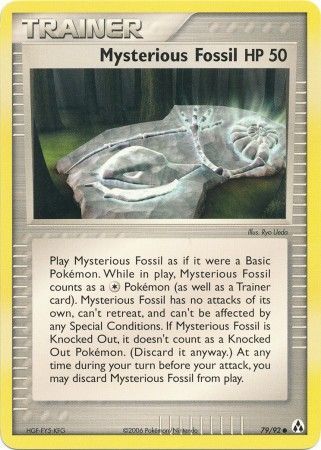 Mysterious Fossil 79-92