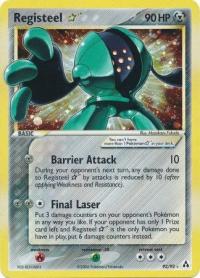 pokemon ex legend maker registeel gold star 92 92