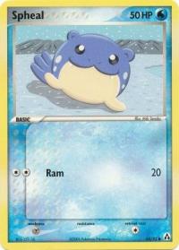 pokemon ex legend maker spheal 65 92