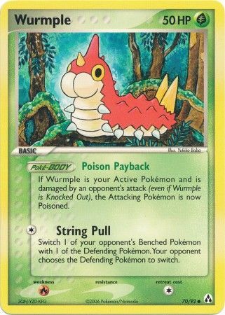 Wurmple 70-92