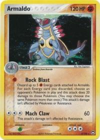 pokemon ex power keepers armaldo 3 108