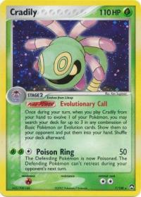 pokemon ex power keepers cradily 7 108