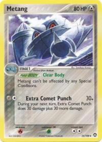 pokemon ex power keepers metang 35 108