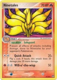 pokemon ex power keepers ninetales 19 108