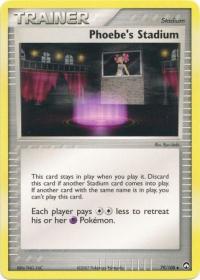 pokemon ex power keepers phoebe s stadium 79 108