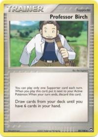 pokemon ex power keepers professor birch 80 108