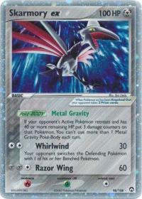 pokemon ex power keepers skarmory ex 98 108