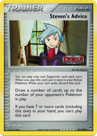 Steven's Advice 83-108 (RH)