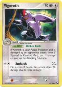 pokemon ex power keepers vigoroth 41 108