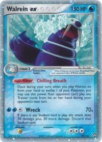 pokemon ex power keepers walrein ex 99 108