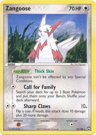 Zangoose 25-108