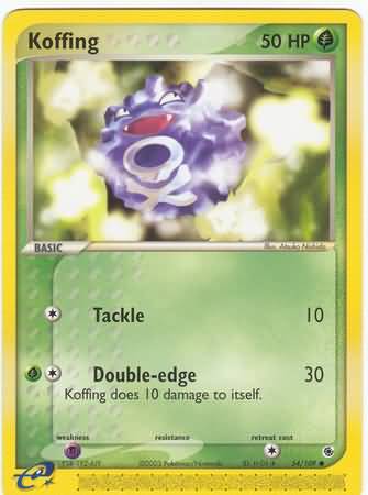 Koffing 54-109 (RH)