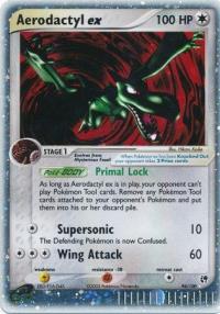 pokemon ex sandstorm aerodactyl ex 94 100