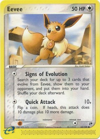 Eevee 63-100 (RH)