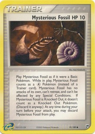 Mysterious Fossil 91-100