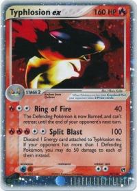 pokemon ex sandstorm typhlosion ex 99 100