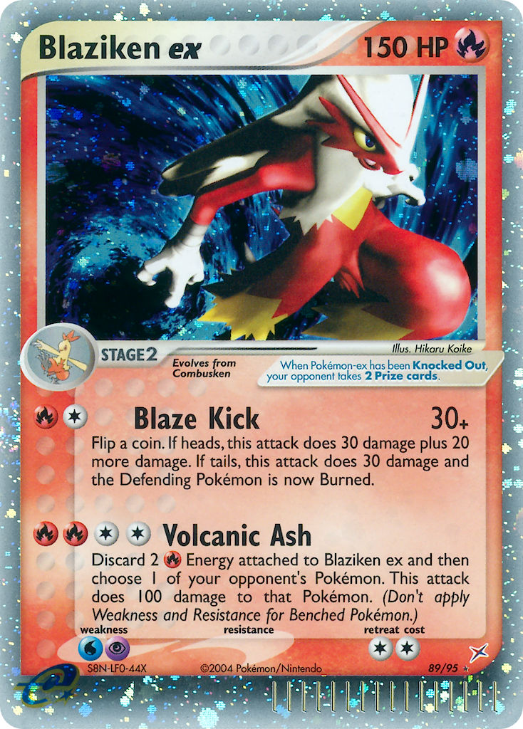 Blaziken ex - 89-95