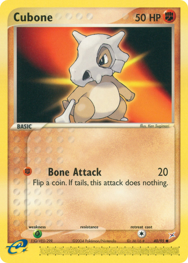 Cubone - 40/95 (RH)