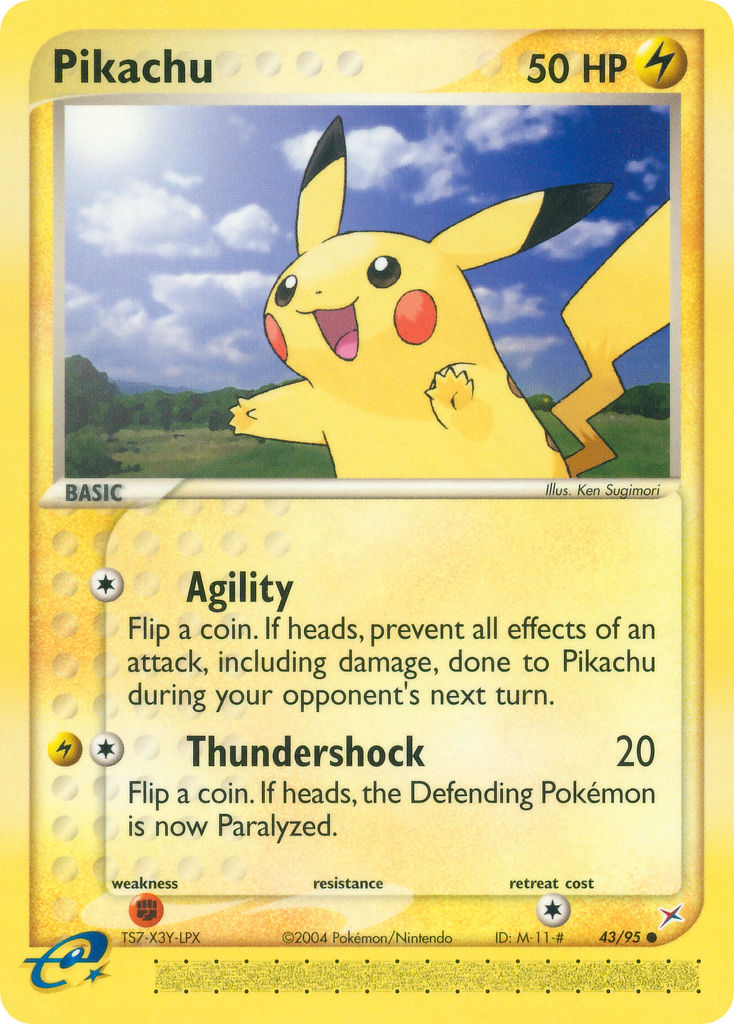 Pikachu - 43/95 (RH)