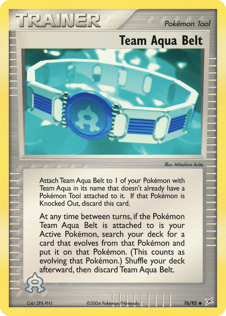 Team Aqua Belt - 76/95 (RH)