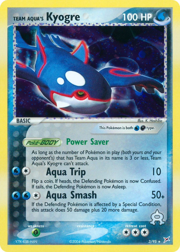 Team Aqua's Kyogre - 3-95