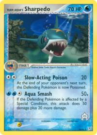 pokemon ex team magma vs team aqua team aqua s sharpedo 18 95