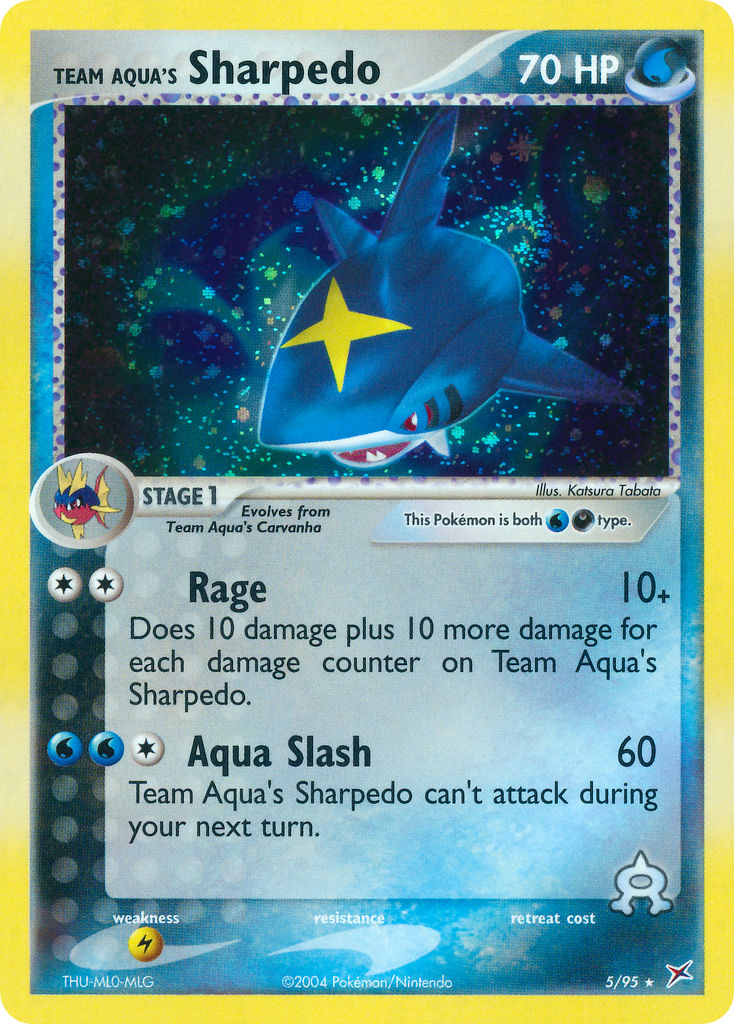 Team Aqua's Sharpedo - 5-95