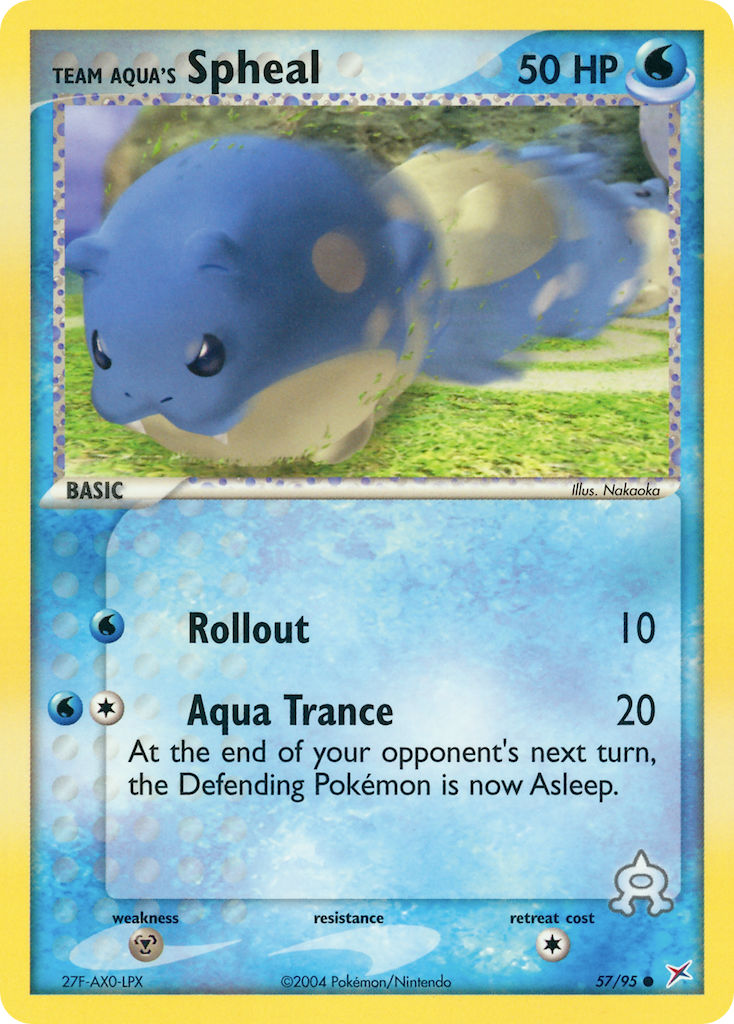 Team Aqua's Spheal - 57-95