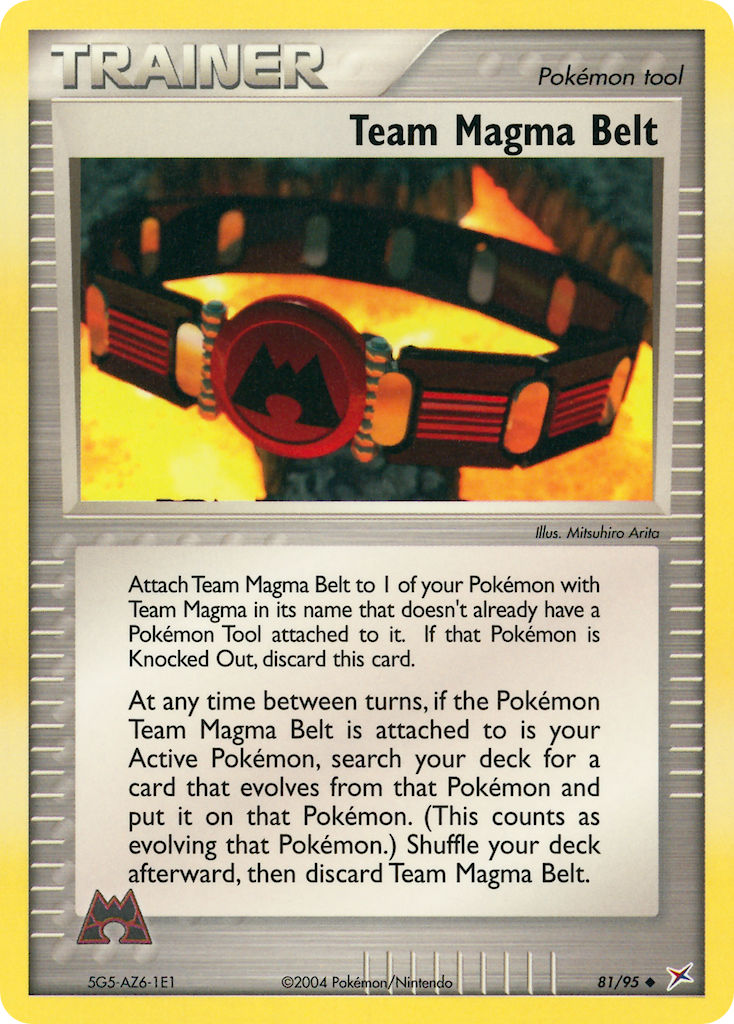 Team Magma Belt - 81-95