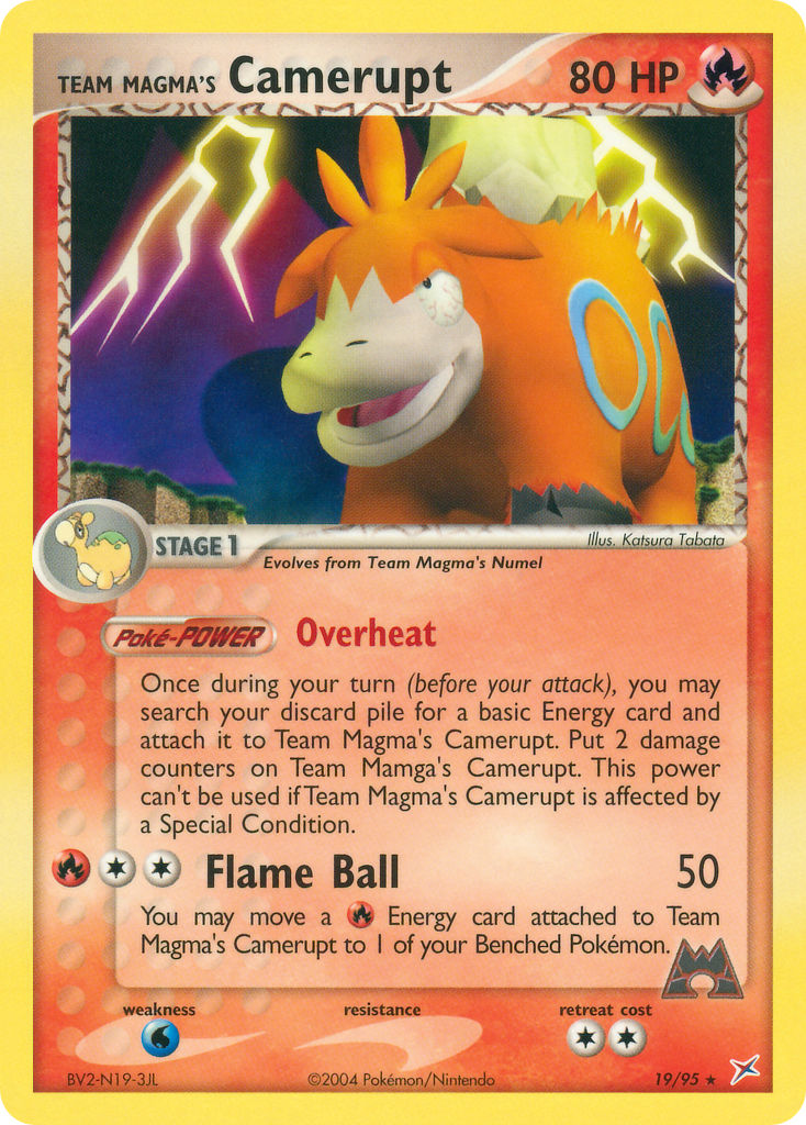 Team Magma's Camerupt - 19-95