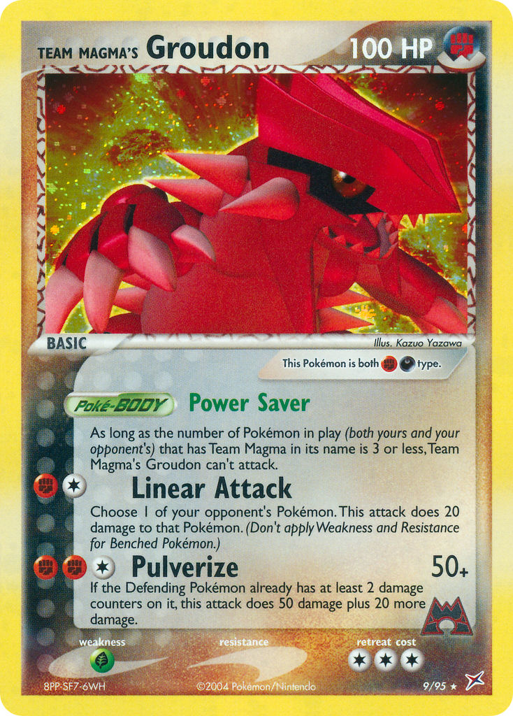 Team Magma's Groudon - 9-95