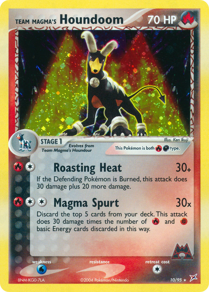 Team Magma's Houndoom - 10-95