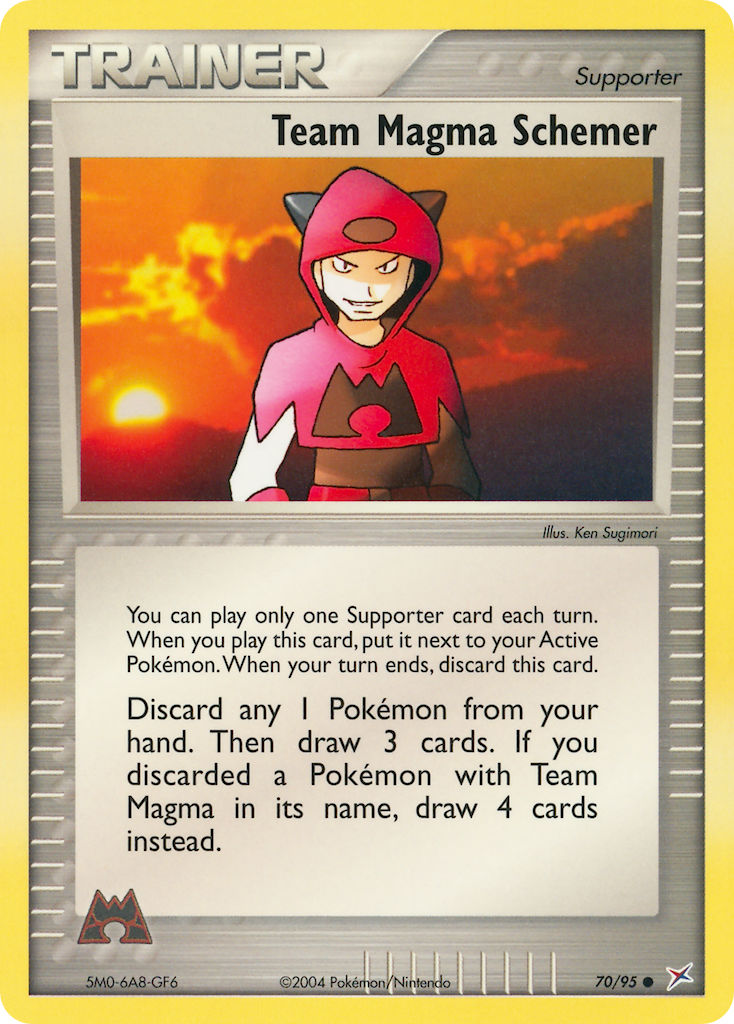 Team Magma Schemer - 70-95