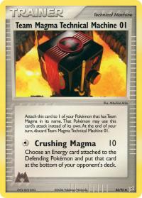 pokemon ex team magma vs team aqua team magma technical machine 01 84 95
