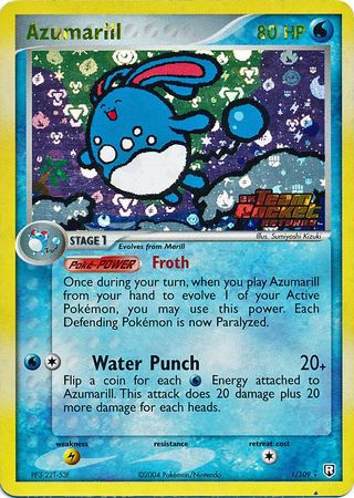 Azumarill 1-109 (RH)