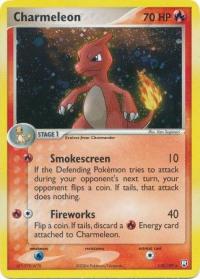 pokemon ex team rocket returns charmeleon 110 109