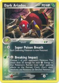 pokemon ex team rocket returns dark ariados 30 109