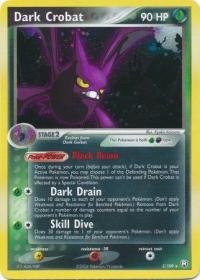 pokemon ex team rocket returns dark crobat 3 109