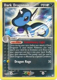 pokemon ex team rocket returns dark dragonair 31 109