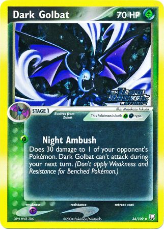 Dark Golbat 34-109 (RH)