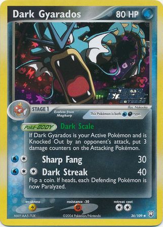 Dark Gyarados 36-109 (RH)