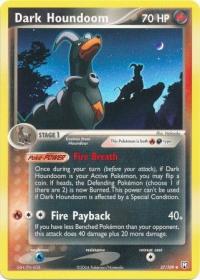 pokemon ex team rocket returns dark houndoom 37 109