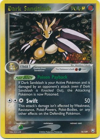 Dark Sandslash 18-109 (RH)