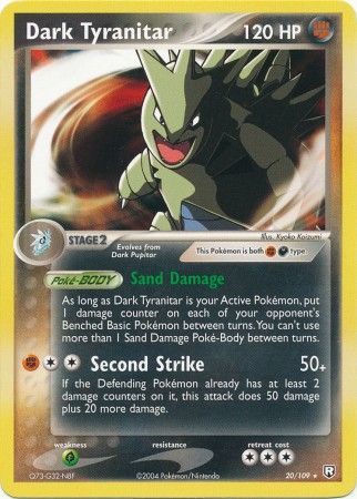 Dark Tyranitar 20-109