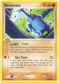 pokemon ex team rocket returns heracross 43 109