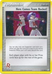 pokemon ex team rocket returns here comes team rocket 111 109